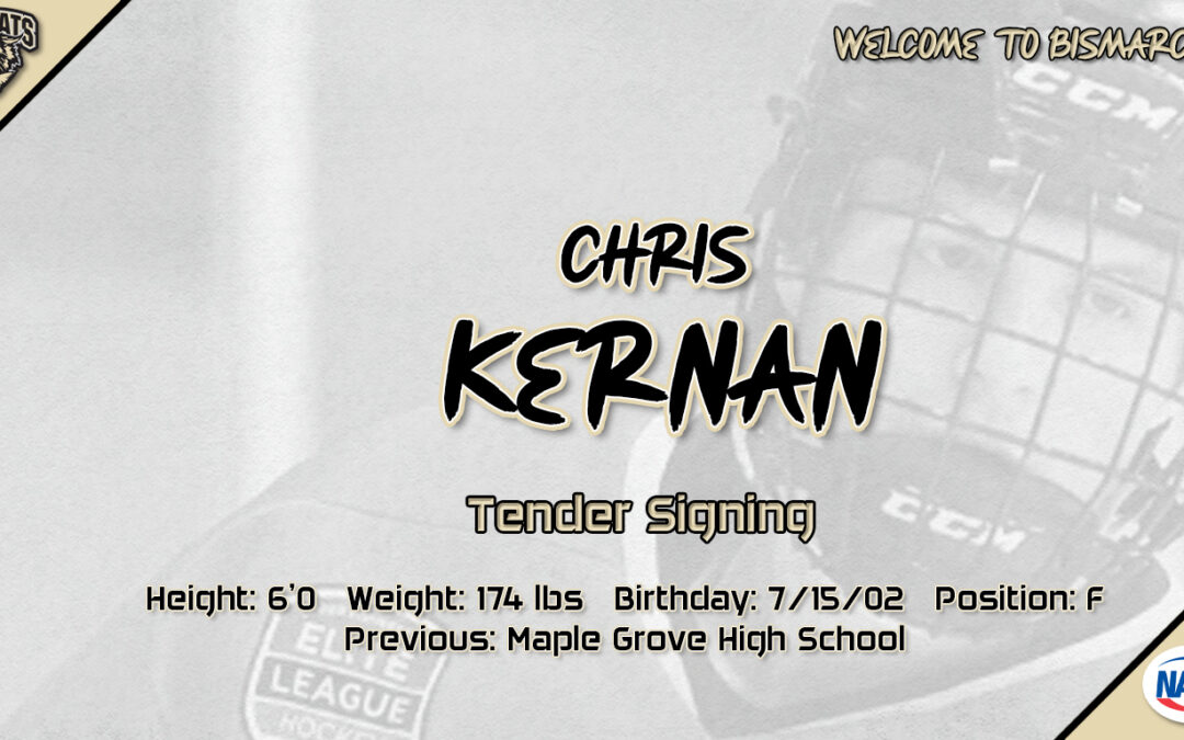 Bismarck Signs Kernan