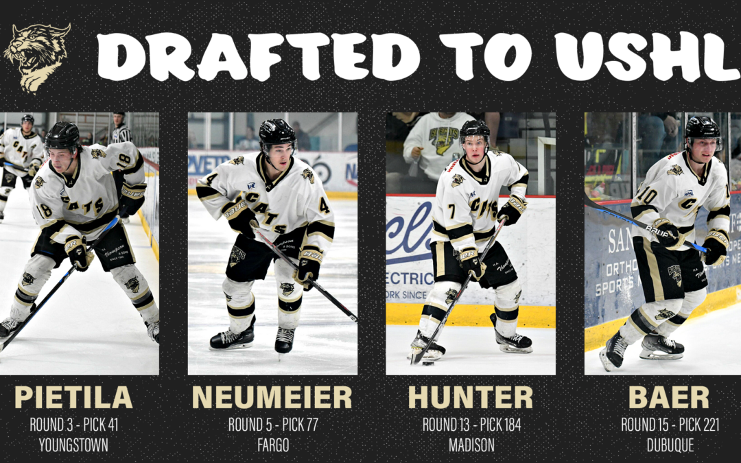 Four Bobcats Selected in USHL Draft