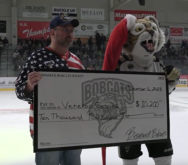 Bobcats Help Local Veteran Groups