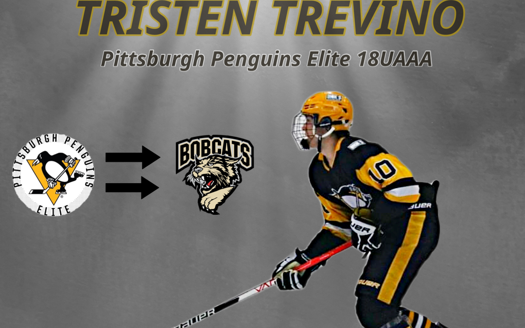 Bobcats sign defenseman Tristen Trevino to tender agreement